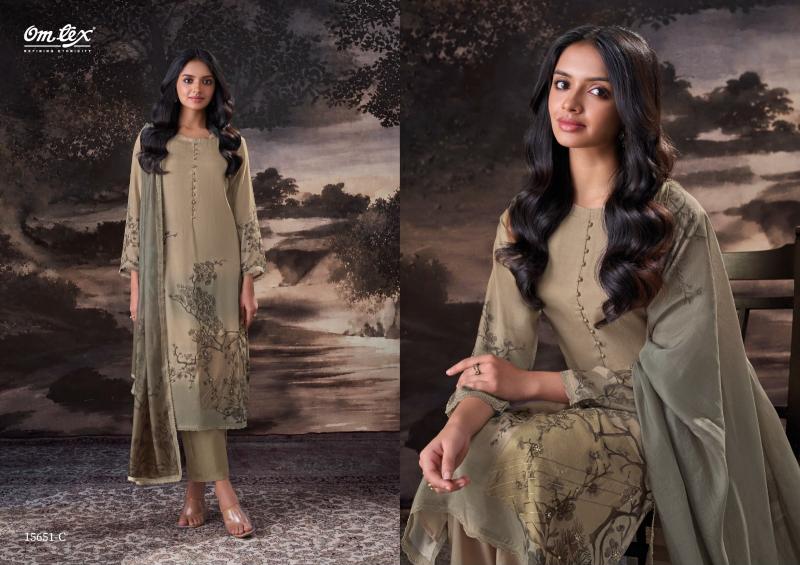 Omtex madisson unstitched dress material wholesale